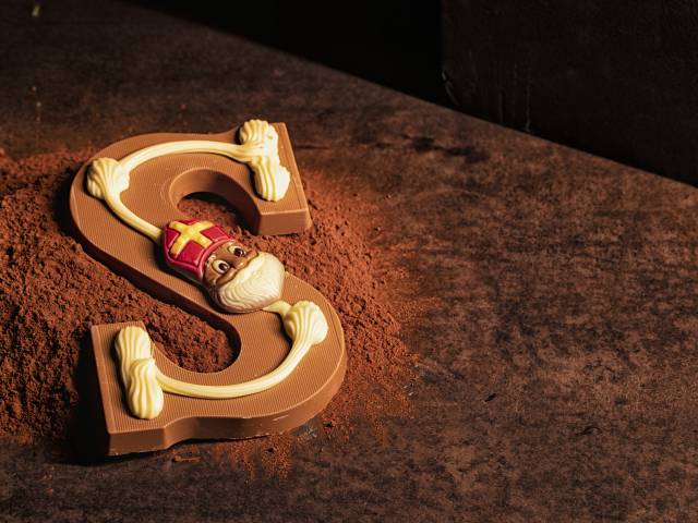 Chocoladeletters per letter